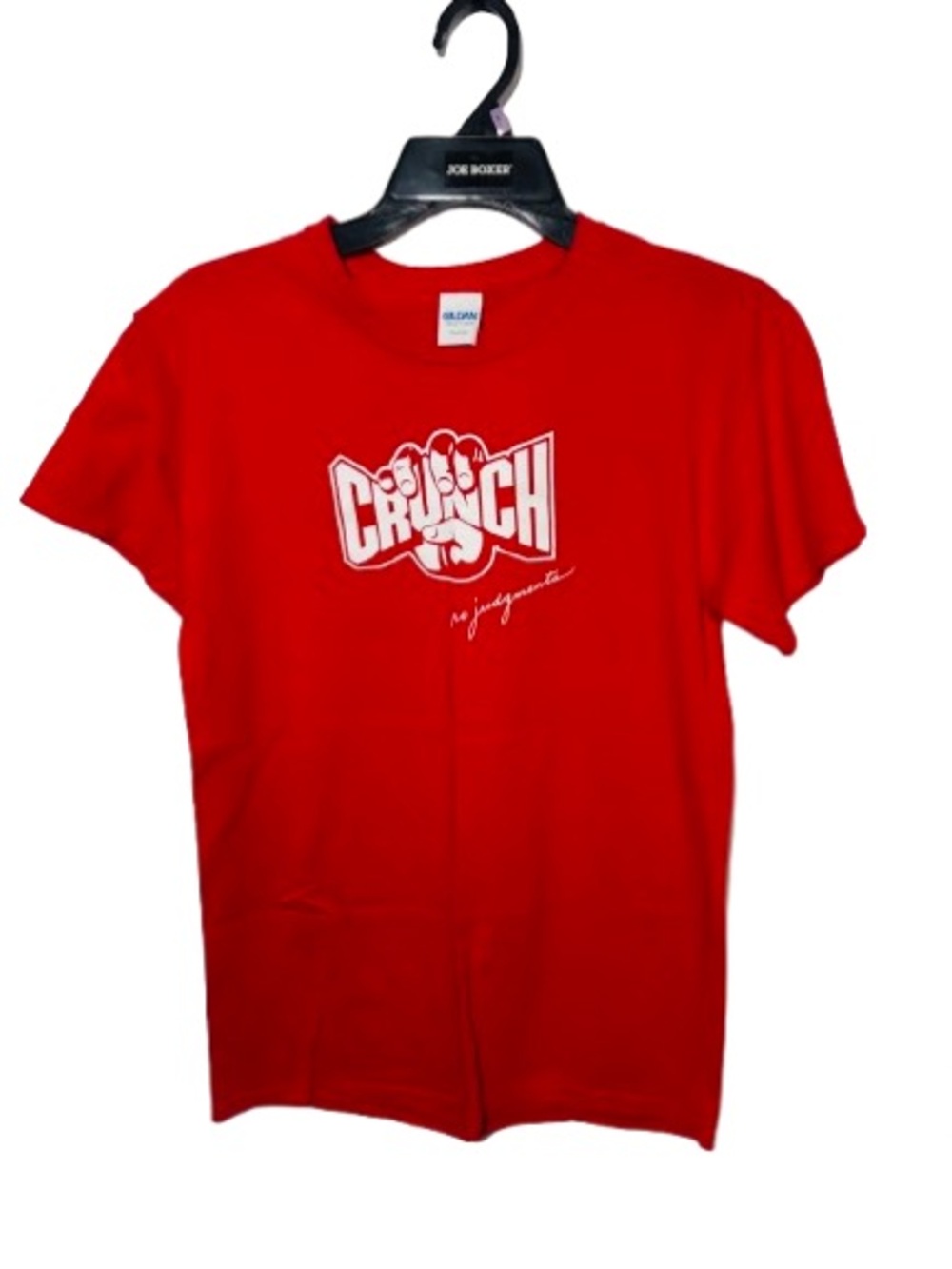 Gildan Red Graphic 'Crunch' Short Sleeve Tee